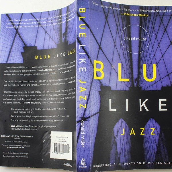 Blue Like Jazz by Donald Miller 2003 Paperback - Good Condition