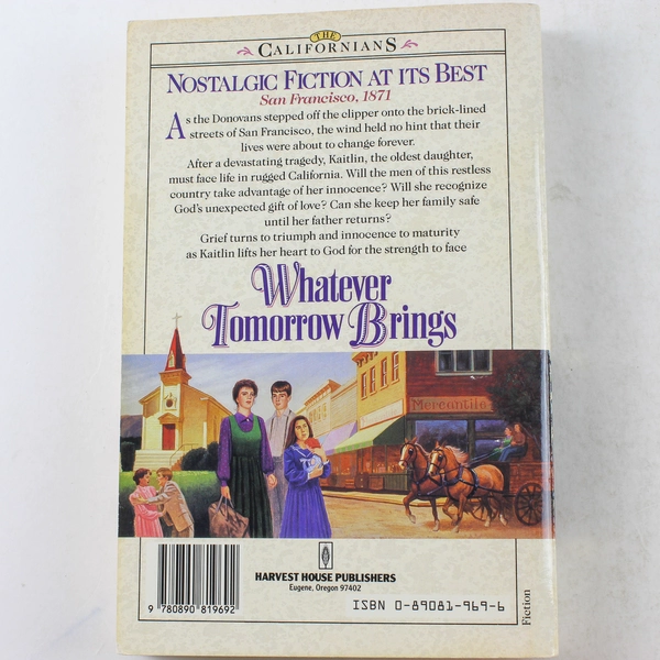 Whatever Tomorrow Brings by Lori Wick 1992 Paperback | Good Condition