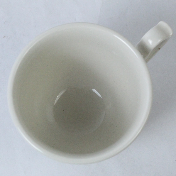 Set of 4 Homer Laughlin Seville Pink Swirl Coffee Cups - Vintage Mugs