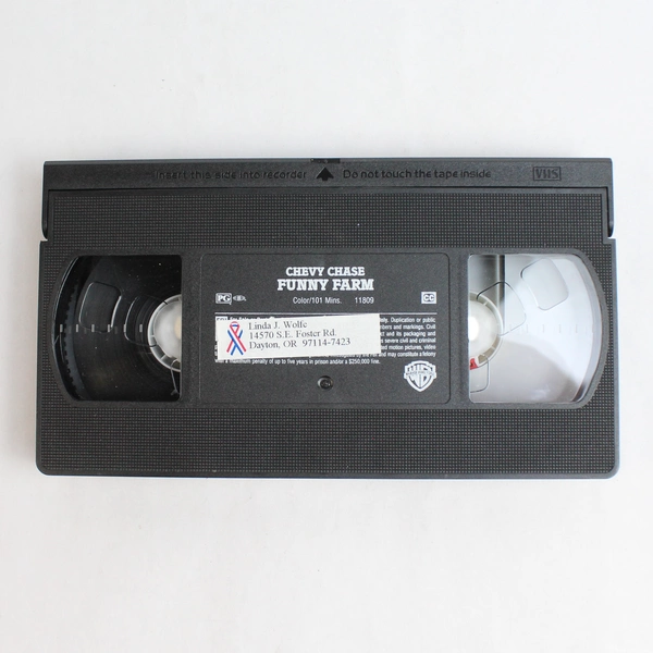 Funny Farm (VHS, 1998) Warner Bros. Comedy Chevy Chase