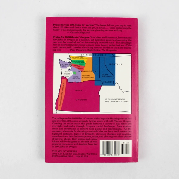 100 Hikes in Oregon by Rhonda & George Ostertag Revised 1997 Paperback