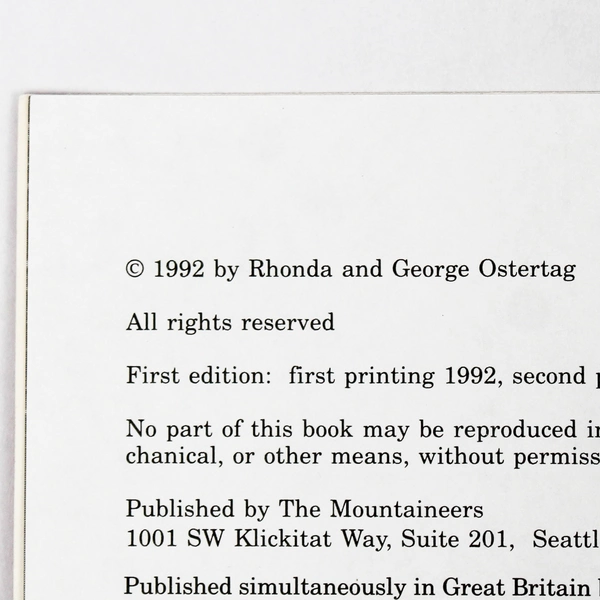100 Hikes in Oregon by Rhonda & George Ostertag Revised 1997 Paperback