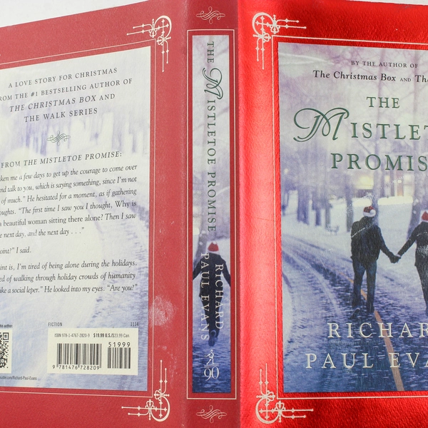 The Mistletoe Promise by Richard Paul Evans 2014 Hardcover - Good Condition