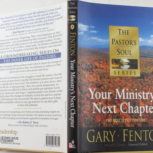 Your Ministry's Next Chapter by Gary Fenton 1999 Hardcover - Good Condition