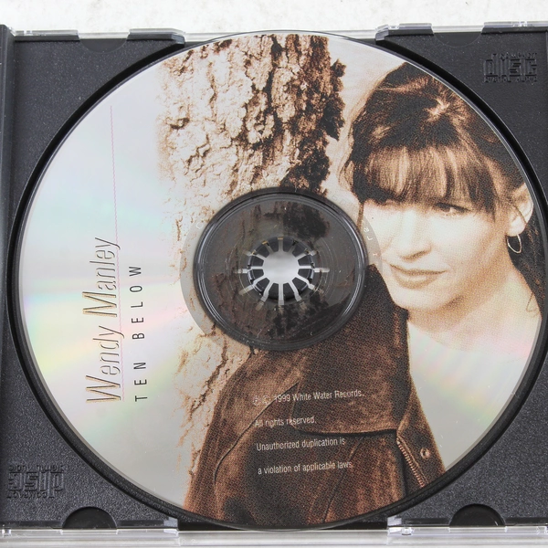 Wendy Manley Ten Below CD 1999 White Water Records Pre-Owned Good Condition
