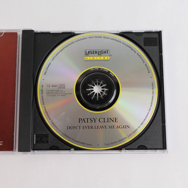 Don't Ever Leave Me Again Patsy Cline CD 1993 Laserlight Delta