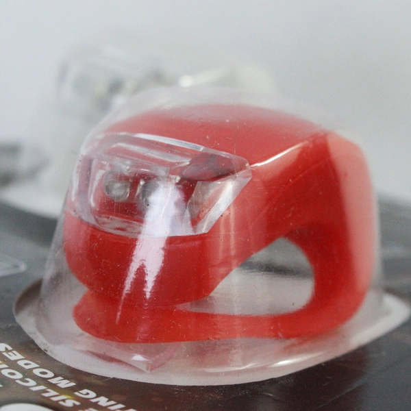 Promier Products LED Silicone Bike Safety Lights NEW Sealed Free Shipping