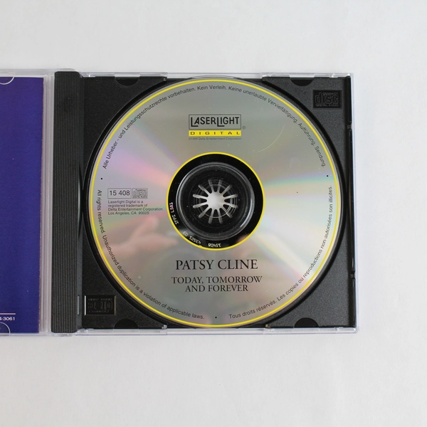 Today Tomorrow & Forever Patsy Cline CD 1993 Laserlight Delta