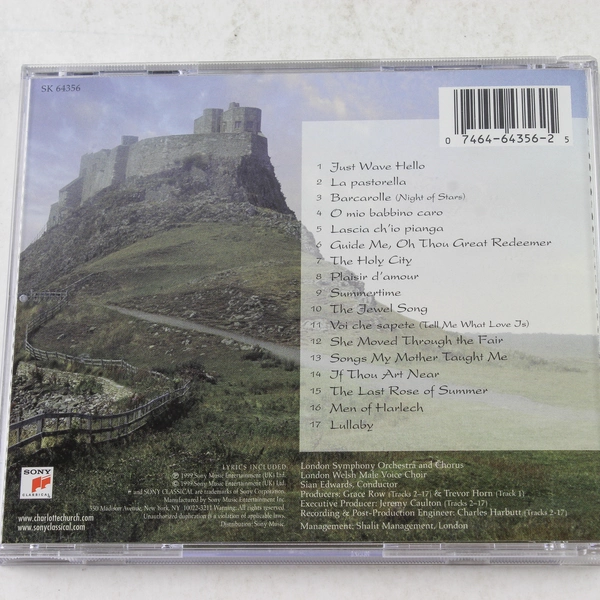 Charlotte Church CD 1999 Sony Classical Christian Music Pre-Owned As Is