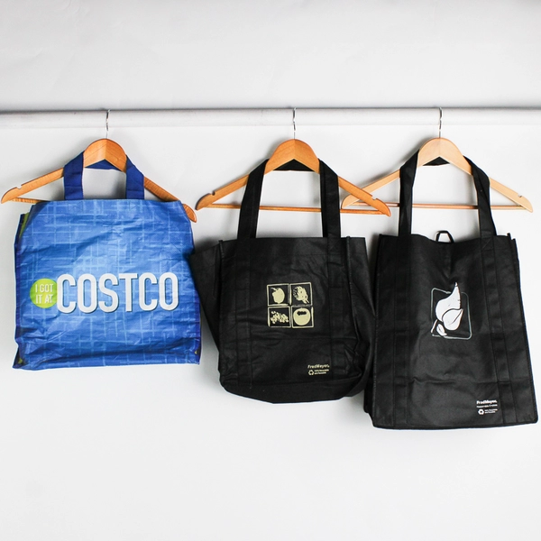 Lot of 12 Reusable Shopping Bags Eco-Friendly Various Brands