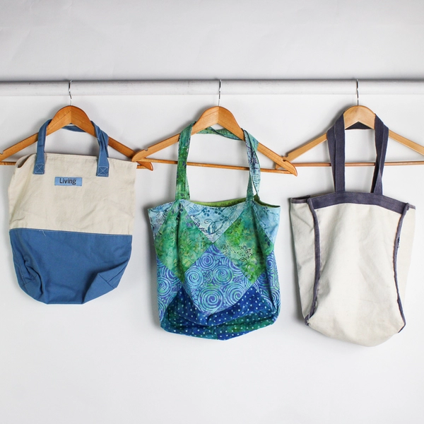 Lot of 12 Reusable Shopping Bags Eco-Friendly Various Brands