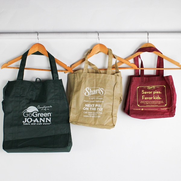 Lot of 12 Reusable Shopping Bags Eco-Friendly Various Brands