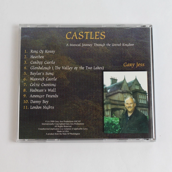 Castles Gary Jess CD 2000 Gary Jess Productions