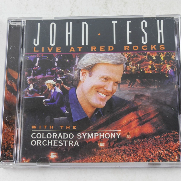 John Tesh Live at Red Rocks CD 1995 Colorado Symphony Orchestra - Pre-Owned