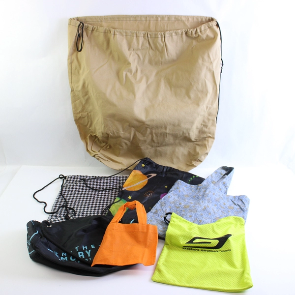 Mixed Lot of 39 Reusable Bags for Eco-Friendly Shopping or Travel