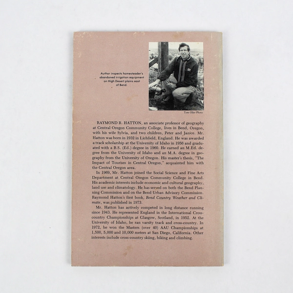 High Desert of Central Oregon by Raymond R Hatton 1977 1st Edition Paperback