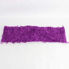Unbranded Purple Knitted Neck Warmer Scarf Made of 100% Acrylic