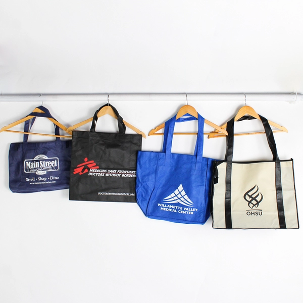 Lot of 18 Reusable Shopping Tote Bags Eco-Friendly Various Brands