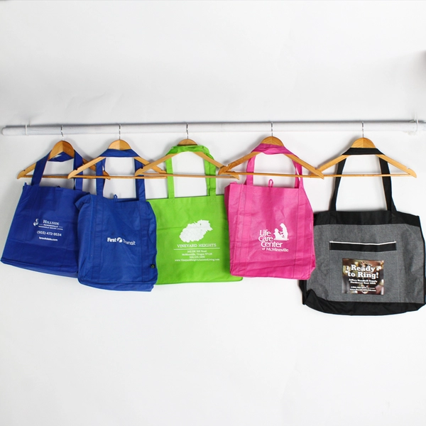 Lot of 18 Reusable Shopping Tote Bags Eco-Friendly Various Brands