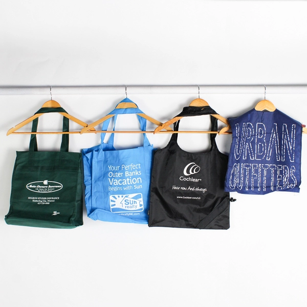 Lot of 18 Reusable Shopping Tote Bags Eco-Friendly Various Brands