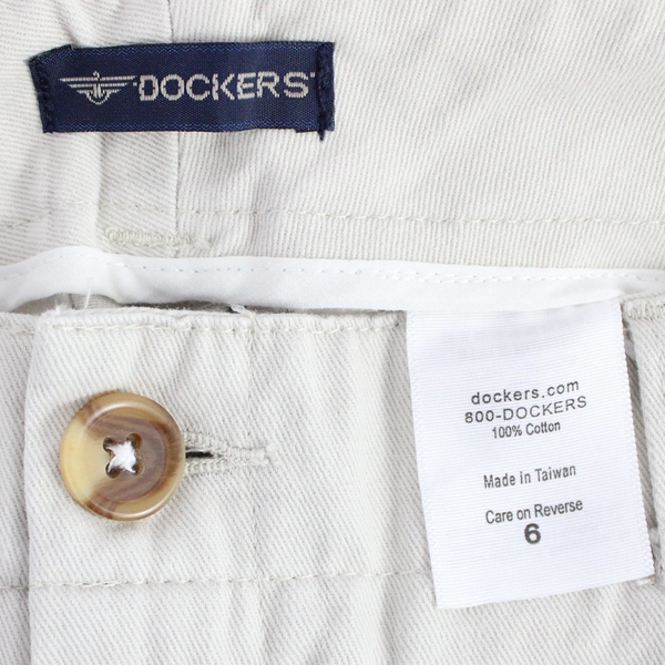 Dockers Beige Cotton Khaki Pants Women's Size 6