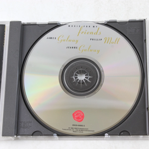 Music for My Friends CD James Galway Phillip Moll Jeanne Galway 1997 RCA