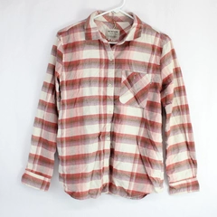 Burton Durable Goods Women's Flannel Shirt Size S Plaid Casual Top