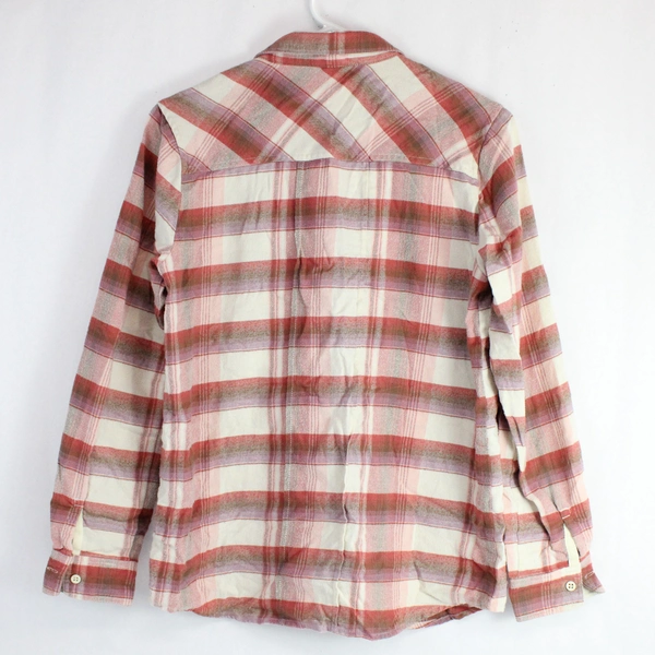 Burton Durable Goods Women's Flannel Shirt Size S Plaid Casual Top