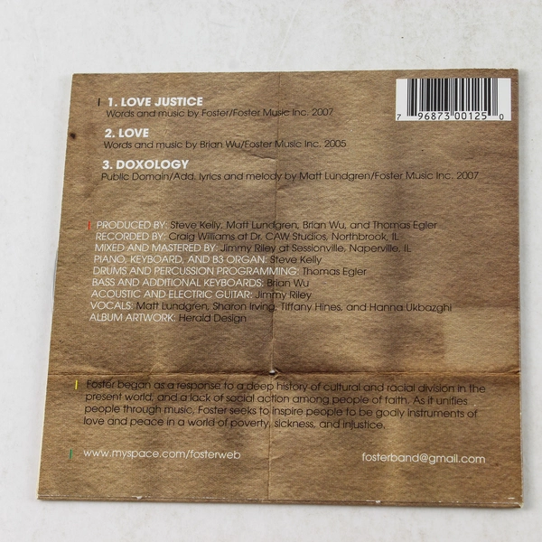 A World That Barely Breathes EP CD by S. Foster 2007 Pre-Owned As Is