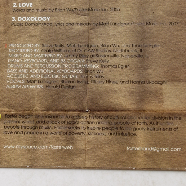 A World That Barely Breathes EP CD by S. Foster 2007 Pre-Owned As Is