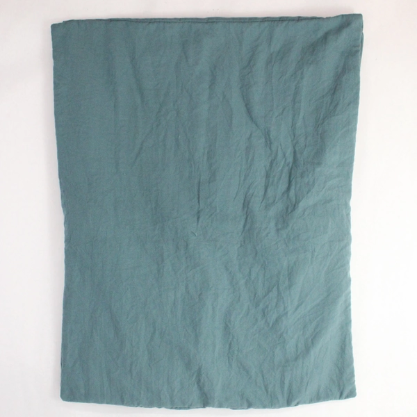 Lot of 2 Unbranded Aquamarine Standard Pillowcases