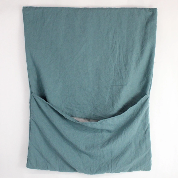 Lot of 2 Unbranded Aquamarine Standard Pillowcases