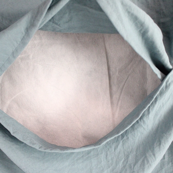 Lot of 2 Unbranded Aquamarine Standard Pillowcases