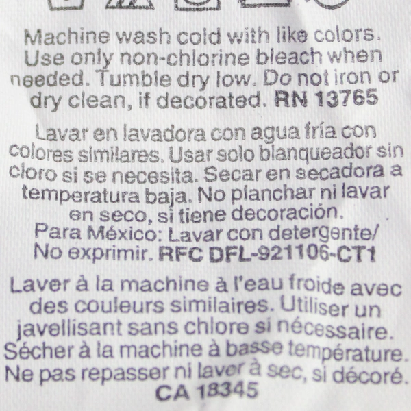 Fruit Of The Loom Gray and Orange Papa T-Shirt Men's Size Large