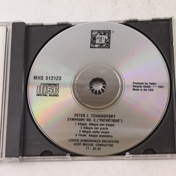 Tchaikovsky Symphony No. 6 "Pathetique" CD 1988 Musical Heritage Society
