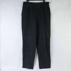 Vintage David N High Waist Gray Tapered Pants Size 14 Polyester Blend
