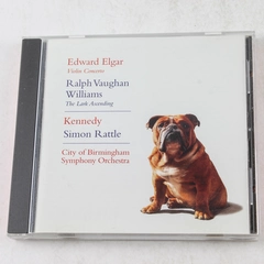 Edward Elgar Vaughan Williams CD 1997 Kennedy Rattle Birmingham Symphony