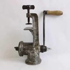 Vintage Keystone Counter-Mounted Manual Meat Grinder Model 20