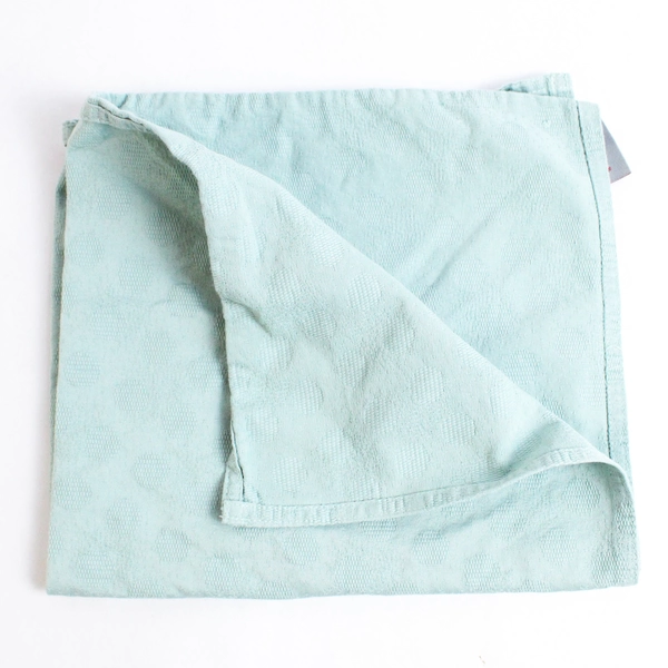 Set of 10 Kenzo Mint Green Cotton Napkins Kitchen Decor