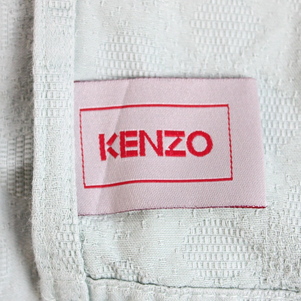 Set of 10 Kenzo Mint Green Cotton Napkins Kitchen Decor