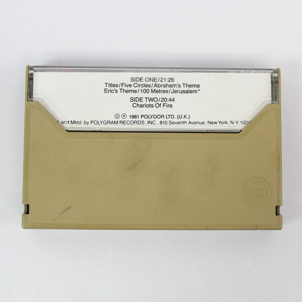 Chariots of Fire Original Score Vangelis 1981 Cassette Polydor