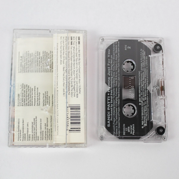 Hymns Just For You By Sandi Patti 1985 Cassette Tape
