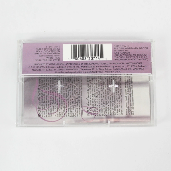 Find It on the Wings Sandi Patty 1994 Cassette Word Records