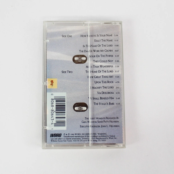 The Finest Moments By Sandi Patty Cassette 1989 Word Incorporated