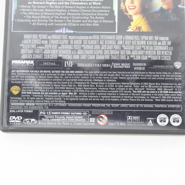 The Aviator DVD 2004 2-Disc Widescreen Edition Leonardo DiCaprio