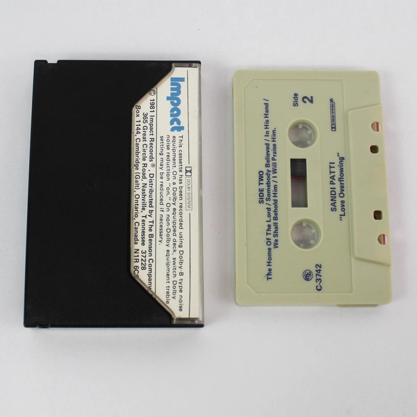 Sandi Patti Love Overflowing 1981 Cassette Tape Impact Records