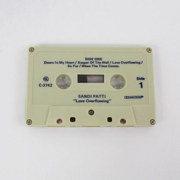 Sandi Patti Love Overflowing 1981 Cassette Tape Impact Records