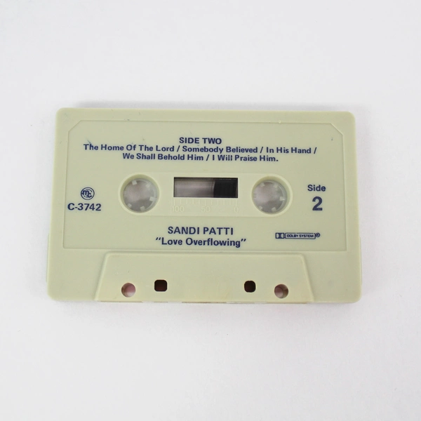 Sandi Patti Love Overflowing 1981 Cassette Tape Impact Records
