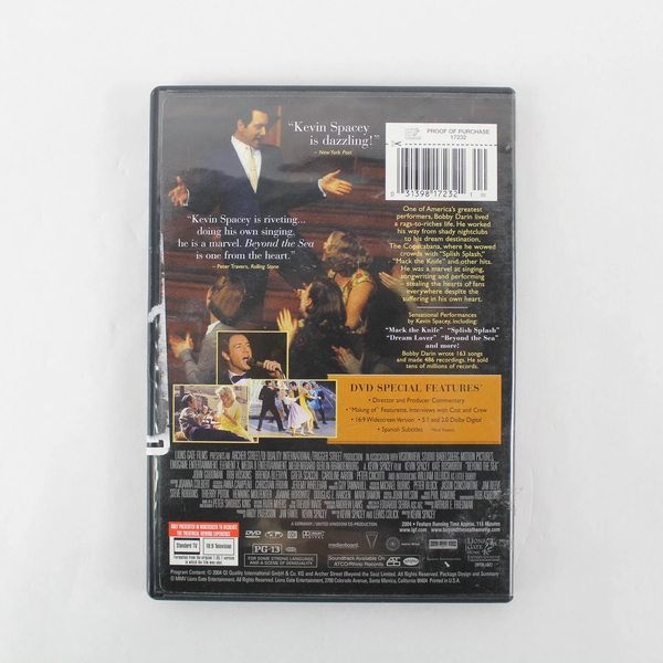 Beyond the Sea DVD Widescreen Edition Kevin Spacey John Goodman Kate Bosworth