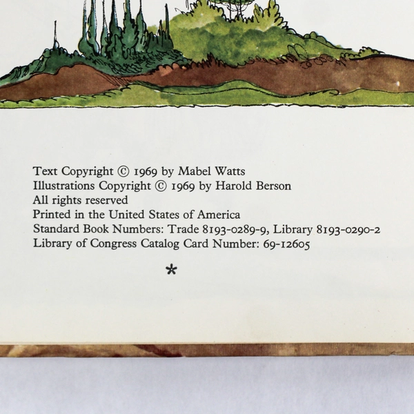 Vintage The King and the Whirlybird by Mabel Watts 1969 Hardcover Harold Berson